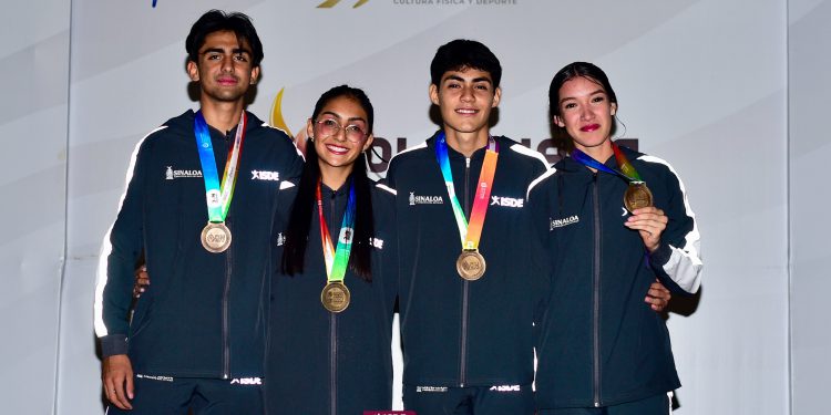 SINALOA GANA TRES OROS E IMPONE RÉCORD NACIONAL EN EL 4X400 MIXTO DEL ATLETISMO