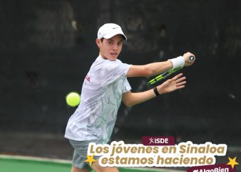 SINALOA AVANZA EN TENIS; SARA ORDUÑO Y JERÓNIMO VELAZCO GANAN EN OLIMPIADA NACIONAL