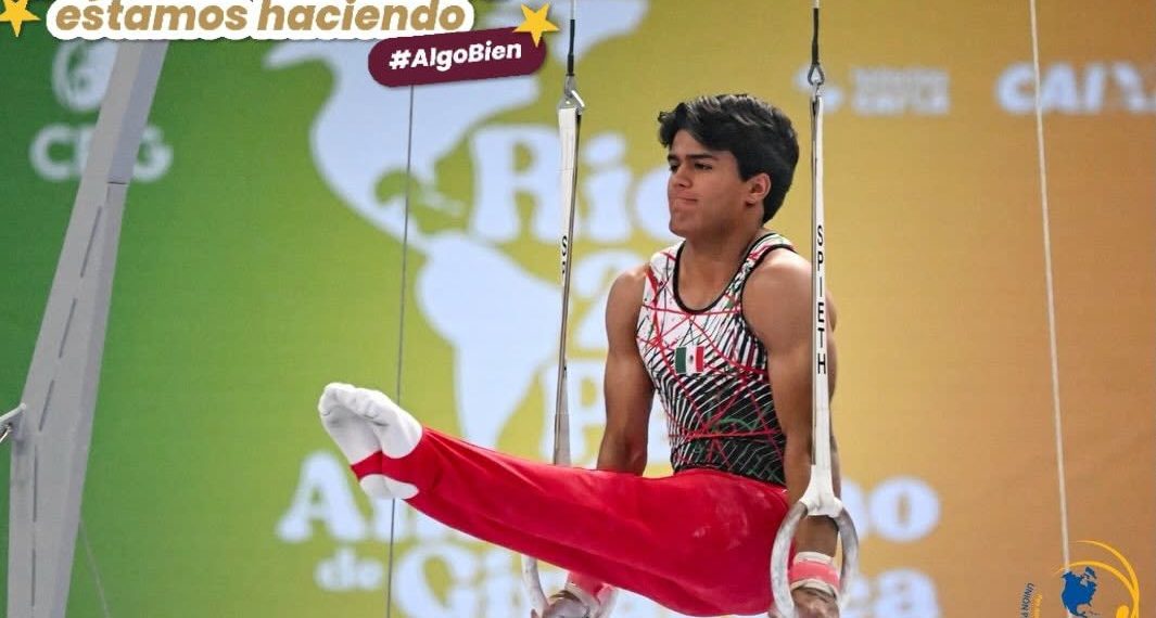 AARÓN IBARRA CONQUISTA ORO Y BRONCE PARA MÉXICO EN EL PANAMERICANO JUVENIL DE GIMNASIA ARTÍSTICA RÍO 2026
